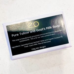 Pure Tallow and Goat's Milk Soap - 100g