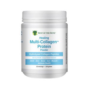 Best of the Bone Healing Multi-Collagen Protein Powder Hydrolysed Collagen Peptides - Unflavoured (210g)